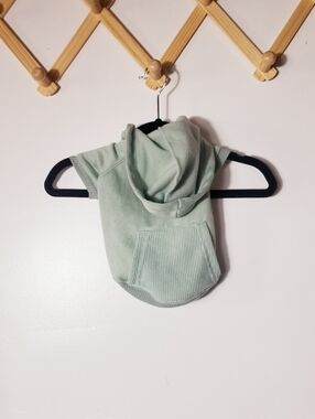 BOOTS & BARKLEY DOG GREEN HOODIE SIZE SMALL